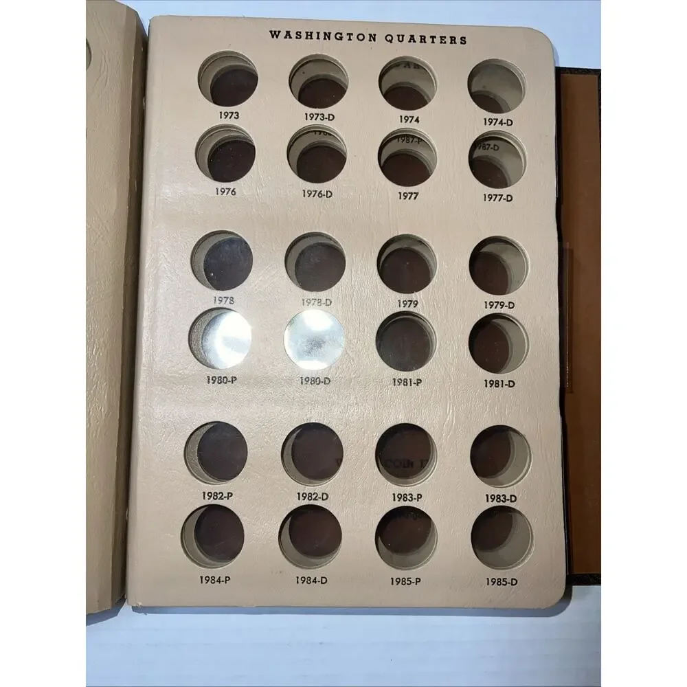 Dansco 7140 Coin Album For US Washington Quarters 1932-1991